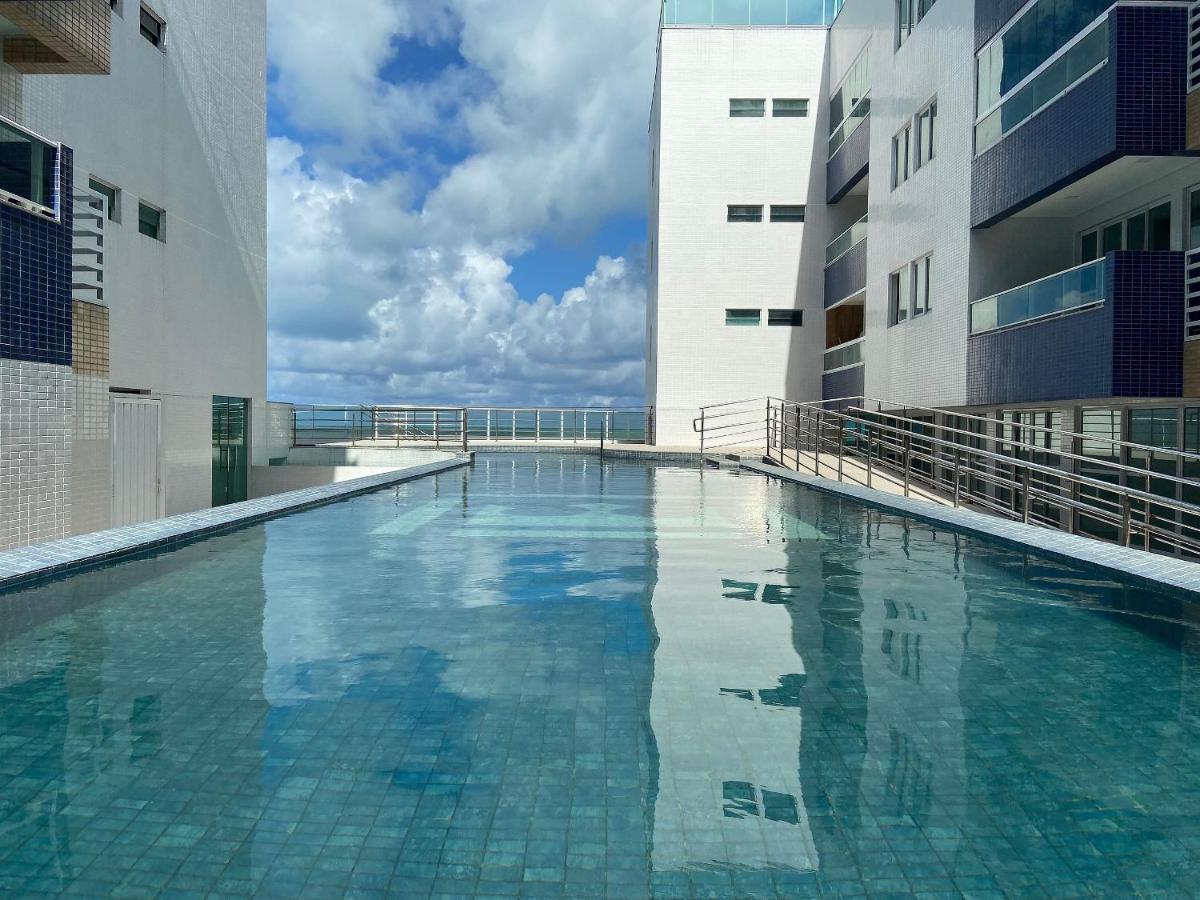 Bela Hospedagem - Flat Pe Na Areia No Bessa Com Vista Incrivel Do Mar João Pessoa Kültér fotó